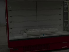 EBM Fan Motorları ile Ticari Çok Fonksiyonlu Soğutucu Ekran Dolabı