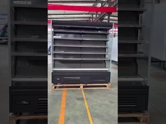 Açık Ön Ekran Buzdolabı Çift Hava Perdesinin Tasarımı ile Geliştirildi