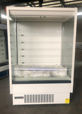 LED Aydınlatmalı Çok Katlı Açık Ön Mandıra Merchandiser Chiller