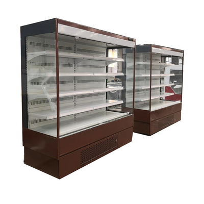 Özel süpermarket açık hava perde ekran dolapları