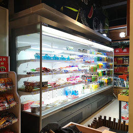 R404a Soğutucu akışkan ticari içecek dolabı Self Servis Darbe Soğutucu