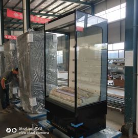Süpermarket Ticari İçecek Teşhir Dolabı İçecek Ekranı Soğutucu Cebri Hava Soğutma