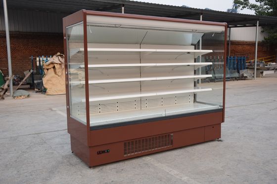 Soğutmalı Paketlenmiş Gıda Çok Katlı Teşhir Dolabı