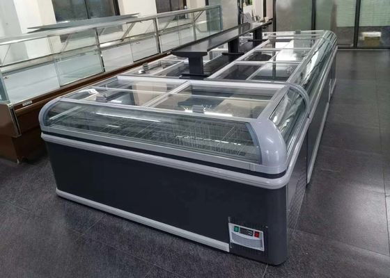 Sürgülü Low-E Cam Kapı (Ön-Arka) Süpermarket Teşhir Dondurucu