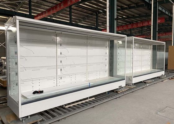 PVC Perde Süpermarket Açık Teşhir Soğutucu Dixell Termostat