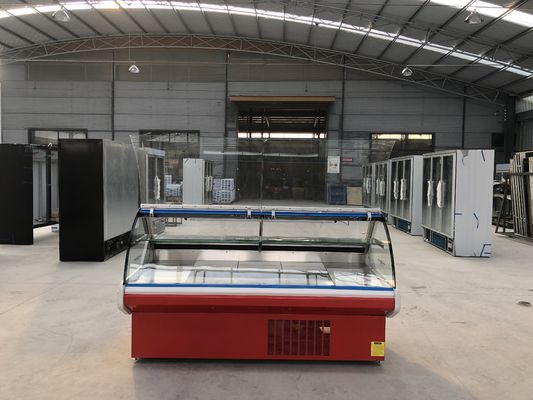 Kasap Dükkanı İçin Cam Ön Et Vitrin Buzdolabı IEC 150L