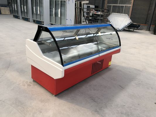Paslanmaz Çelik İç Plakalı IEC Kavisli Cam Ön Kasap Ekran Sayacı