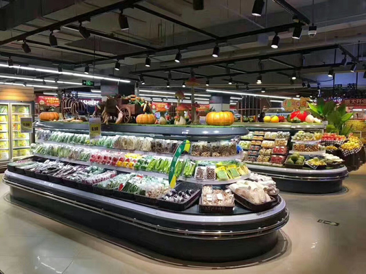 Oval Ada Ticari Dondurucu Buzdolabı R404a