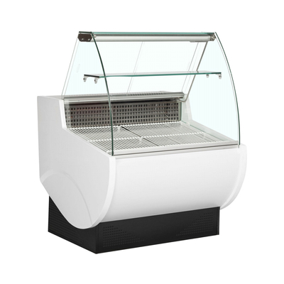 LED Aydınlatmalı Self Servis Ticari R404a Soğutmalı Vitrin