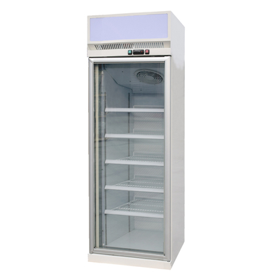 Bilgisayar Termostatı Süpermarket Dikey Ekran Dondurucu R290 / R404a